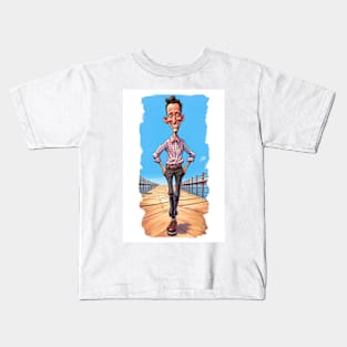Pee Wee Herman art Kids T-Shirt